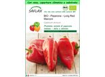 Saflax Garden To Go - Bio - Peperone - Long Red Marconi - 20 Semi - Capsicum