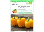 Saflax Garden To Go - Bio - Peperone - Golden California Wonder - 20 Semi - Capsicum