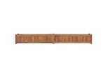 Letto Rialzato 200X30X25 Cm In Legno Massiccio Di Teak
