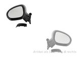 Johns, Specchietti Retrovisori Esterni Adatti Per Fiat 500X -334 09/14- Set Destro E Sinistro, Primer 0735603612 735603612 0735603594 735603594