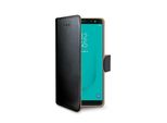 Custodia Celly Book Wally Nero Per Samsung Galaxy J6 (2018)