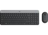 Logitech 920-009198 Tastiera Mouse Incluso Universale Rf Wireless Qwerty Spagnolo Grafite