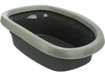Toilette Per Gatti Carlo 38 × 17 × 58 Cm Antracite/Grigio-Verde