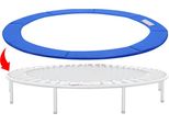 Yakimz Copertura Del Bordo Del Trampolino 28 Cm Di Larghezza Ø244 Cm 100% Resistente Ai Raggi Uv Protezione Del Bordo Della Copertura Della Molla Resistente Agli Strappi 8FT - Blu