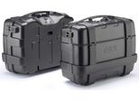 Coppia Valigie Laterali Monokey Givi TRK33B Trekker Black Line 33L