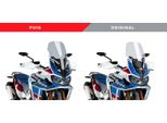 Cupolino Puig Touring Fumè Chiaro 590X355Mm Per Honda