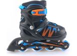 Alert Inline Skates Maat 35-38 Zwart/Blauw/Oranje