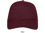 Sols 88100 | Six Panel Cap Buffalo / Berretto / Beanie / Cappello - Colore: Borgogna - Taglia: Unica
