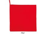 Sols 01210 | Asciugamano In Microfibra Atoll | 70 X 120 Cm - Farbe: Red - GrößE: 70 X 120 Cm