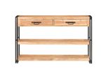 Vidaxl Sideboard 120X30X75 Cm Akazie Massivholz