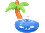 Accessorio Per Feste Con Porta Bibite A Forma Di Palma, Colorato - Taglia Unica