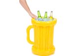 Boccale Di Birra Gonfiabile Refrigeratore Per Bevande Giallo - Taglia Unica