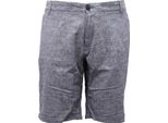9648AE Bermuda Uomo Selected Homme Light Blue Melange Linen/Cotone Short Men