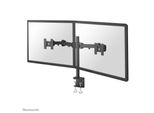 Neomounts FPMA-D960D - Kit Di Montaggio - Per 2 Display Lcd (Full-Motion) - Nero - Dimensioni Schermo: 25,4-68,6 Cm (10"-27"") - Montaggio A Morsetto, Da Tavolo"