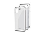 Celly Attraction - Iphone Xs/X Custodia Per Cellulare 14,7 Cm (5.8") Cover Argento, Trasparente"
