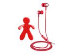 Celly Cesare & Augusto Cuffie Cablate In Ear Music Red