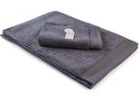 A&R AR605 | Eccellente Asciugamano Per Ospiti In Cotone Deluxe - 40 X 60 Cm - Colore: Grigio Scuro - Dimensioni: 40 X 60 Cm