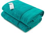 A&R AR604 | Eccellente Telo Da Bagno In Cotone Deluxe - 70 X 140 Cm - Colore: Blu Profondo - Dimensioni: 70 X 140 Cm
