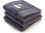 A&R AR603 | Asciugamano Eccellente Cotone Deluxe - 60 X 110 Cm - Colore: Grigio Scuro - Dimensioni: 60 X 110 Cm