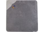 A&R 732.50 | Asciugamano Con Cappuccio Print-Me® Baby - 100 X 100 Cm - Colore: Grigio Antracite/Grigio Chiaro - Dimensioni: 100 X 100 Cm