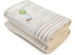 A&R AR504 | Asciugamano Da Bagno Biologico In Cotonelogico - 70 X 140 Cm - Colore: Bianco - Dimensioni: 70 X 140 Cm