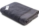 A&R AR606 | Telo Mare Excellent Deluxe In Cotone - 100 X 180 Cm - Colore: Grigio Scuro - Dimensioni: 100 X 180 Cm