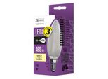 Lampadina Led Emos Z74215 Filament Candle Matt 4W E14 Bianco Caldo