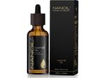 Olio Di Ricino Nanoil Castor Oil 50Ml - Olio Naturale Per La Cura Di Viso, Corpo E Capelli