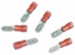 Spina Piatta, 4,8 Mm, Rosso, 10 Pezzi