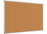 Bacheca In Sughero (Cornice In Alluminio) 150X100 Cm