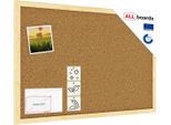 Bacheca In Sughero (Cornice In Legno) 60X40 Cm