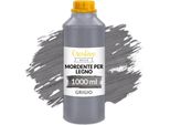 Creative Deco Mordente Per Legno A Base D'acqua | Colore Noce | 1L | Non Tossico | Per Pannelli Legno, Cemento, Mattoni, Carta Da Parati