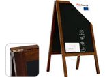 Lavagna Per Gesso Con Cavalletto Bifacciale 118X61 Cm Resistente All'acqua
