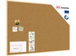 Bacheca In Sughero (Cornice In Legno) 150X100 Cm