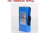 Nuova Batteria Ricaricabile Agli Ioni Di Litio Ad Alta Capacità Dc 12V 12000Mah DC-1212A Con Spina Ue
