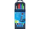 Schneider Biros Slider Edge Xb Custodia Di Cartone Di Base 4 Pezzi