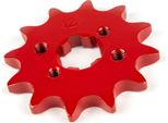 Pignone Str8 15 Denti Rosso Catena 420 Per Derbi Euro2/3