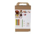 Kit Per La Realizzazione Di Fiori In Carta Crespa, Inclusi Materiali E Istruzioni