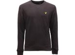 2122Av Felpa Uomo Lyle&Scott Man Sweatshirt Black