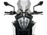 Cupolino Puig Touring Fumè Chiaro 500X330Mm Per Ktm