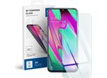 Vetro Temperato / Protettivo Samsung Galaxy A40 - Adesivo Completo Blue Star