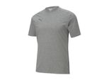 Puma Teamcup Casuals Maglietta Herren Grau Gr M