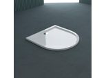 Doporro Piatto Doccia 90X90X4Cm In Acrilico Faro4W, Forma: Semicircolare, Bianco