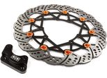 Disco Freno Flottante Anteriore Stage6 R/T Con Adattatore 300Mm Per Derbi Senda Sm