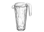 Koziol Caraffa Club 1,5 L, 2 Pz.