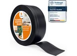 Quest Battiscopa In Pvc 70X20Mm, 10M, Battiscopa Morbido, Flessibile, Nero