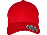 Flexfit 7706FF | Flexfit 110 Curved Visor Snapback - Colore: Rosso - Taglia: Unica