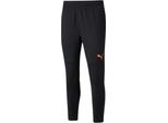 Puma Individualfinal Formazione Pantaloncini Da Calcio Uomini Nero Arancione Taglia M