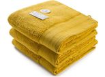 A&R AR603 | Asciugamano Excellent Deluxe Cotone - 60 X 110 Cm - Colore: Senape - Dimensioni: 60 X 110 Cm