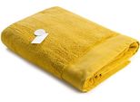 A&R AR606 | Telo Mare Eccellente Cotone Deluxe - 100 X 180 Cm - Colore: Senape - Dimensioni: 100 X 180 Cm
